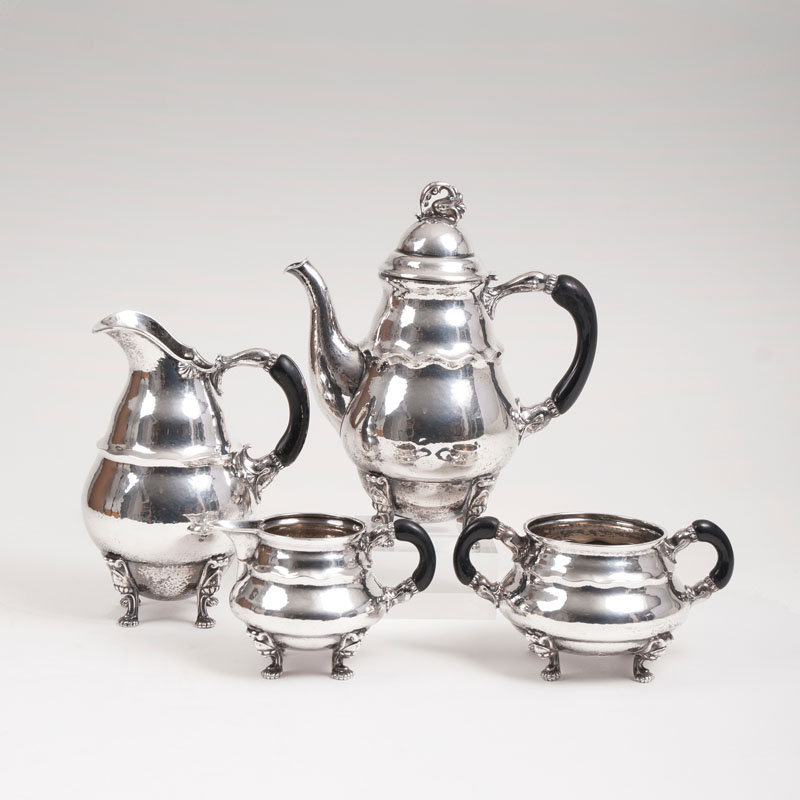 An Art Deco coffee set