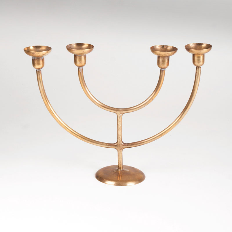 An Art Deco candelabra