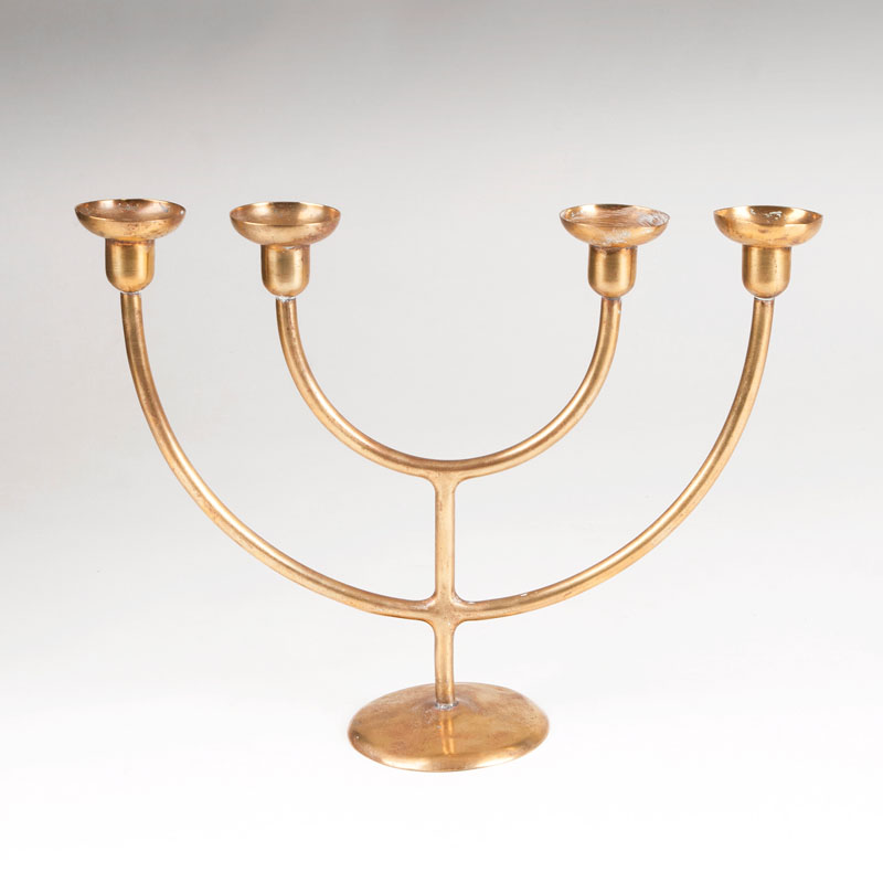 An Art Deco candelabra