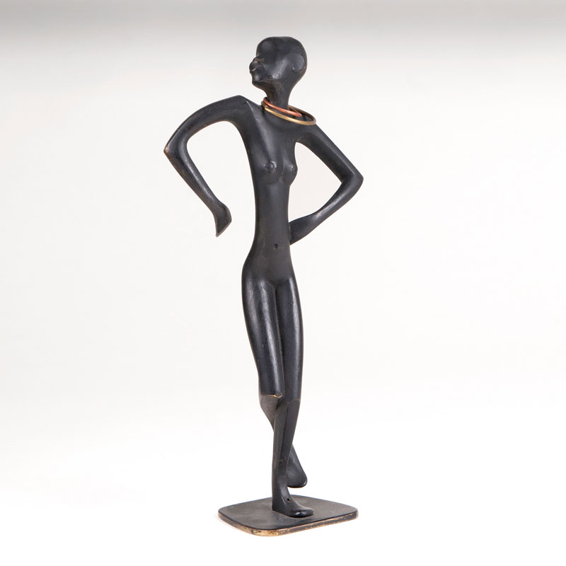 A sculpture'african dancer'