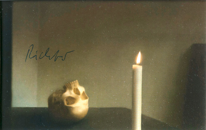 Skull with Candle