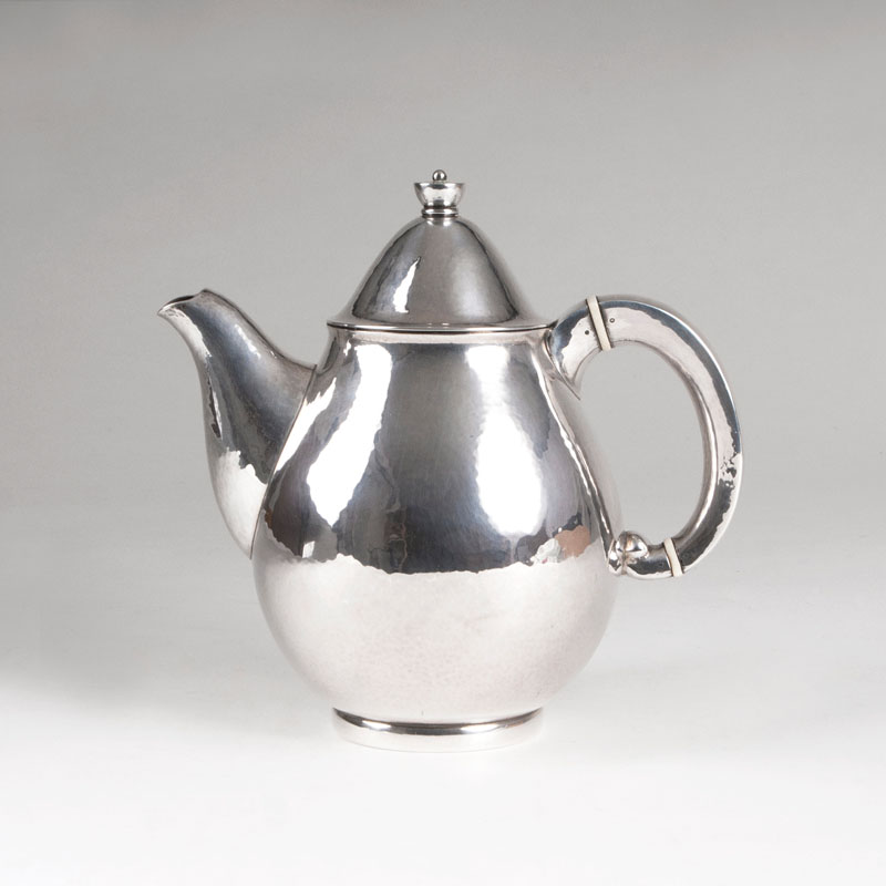 An Art Deco coffee pot