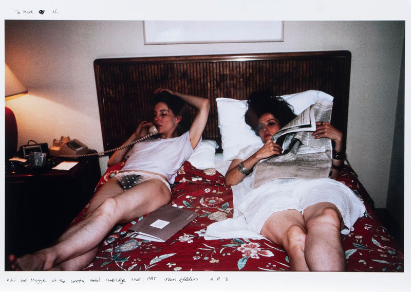 Kiki and Maggie at the Sonesta Hotel, Cambridge Mass. 1985