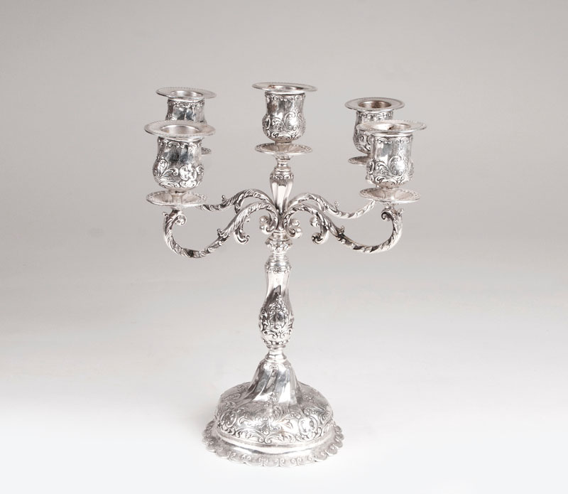 A candelabra in Rokoko style