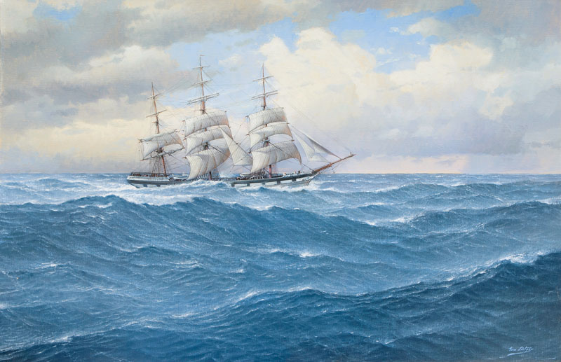 Full-Rigged Ship