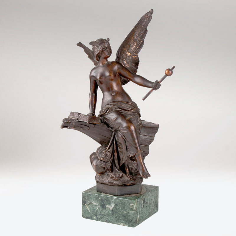 A bronze sculpture 'Minerva'
