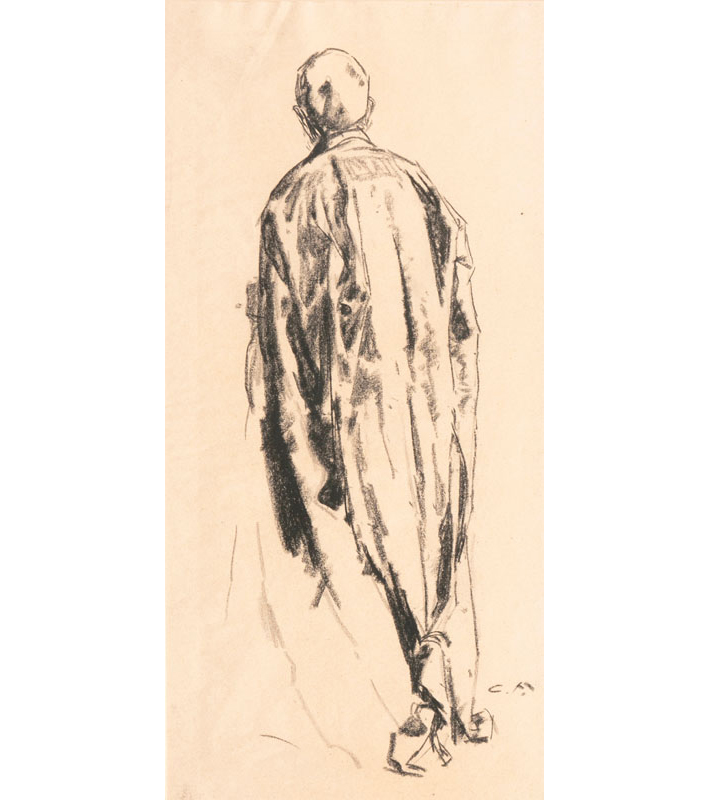 Drawing of a Standing Man