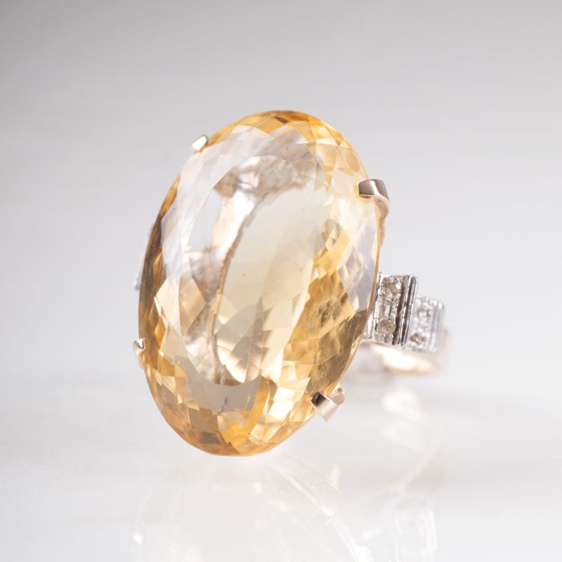 A citrine ring - image 2