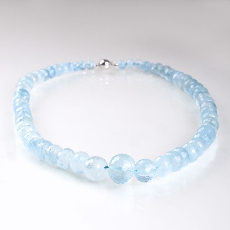 A aquamarine necklace - image 2
