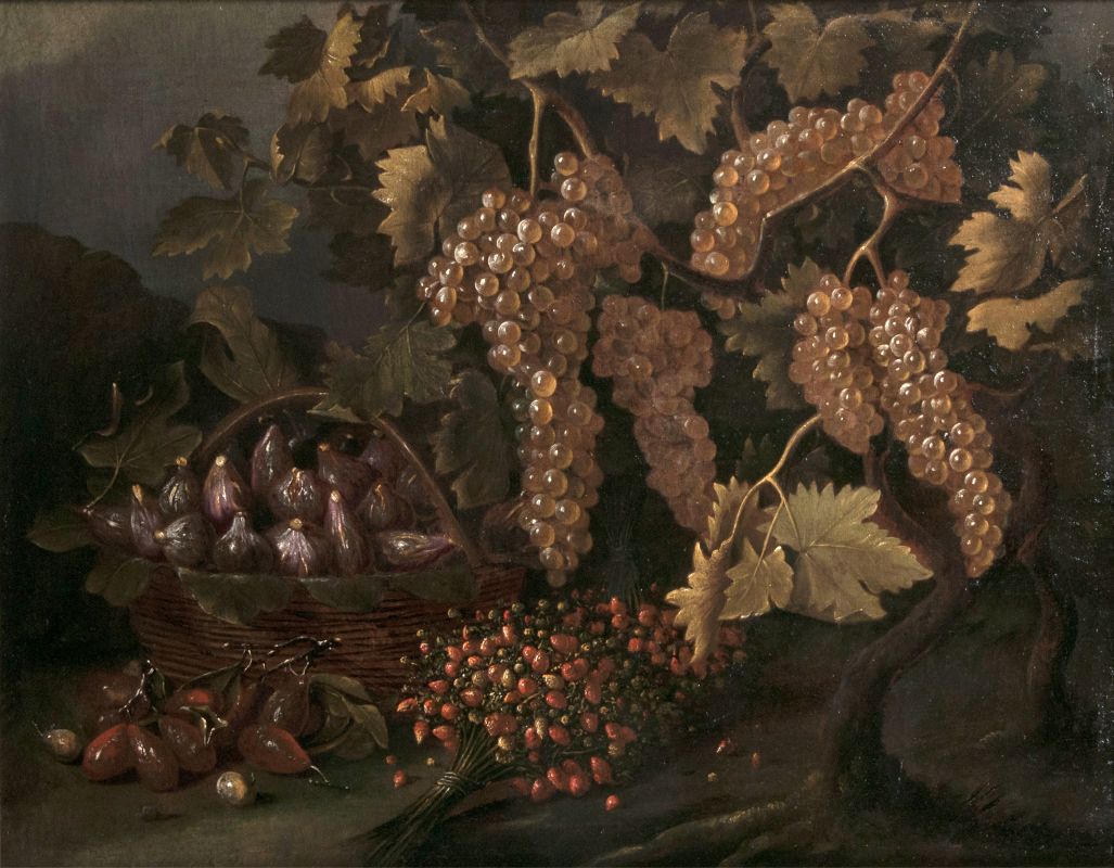 Gilardo da Lodi, zugeschr. - Großes Früchtestilleben Großes Früchtestilleben