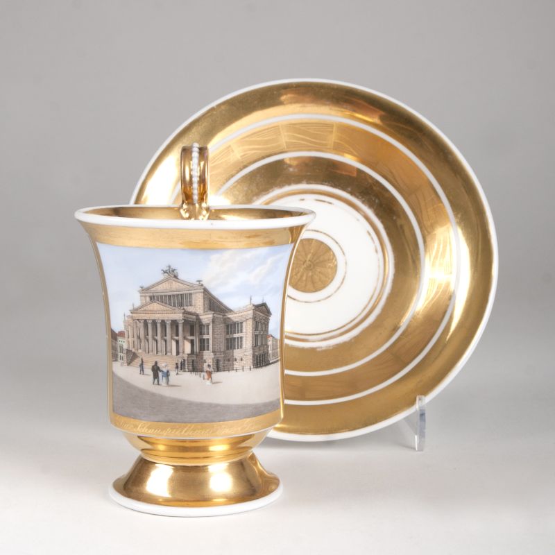 A Berlin cup with delicate view to the Berlin Schauspielhaus