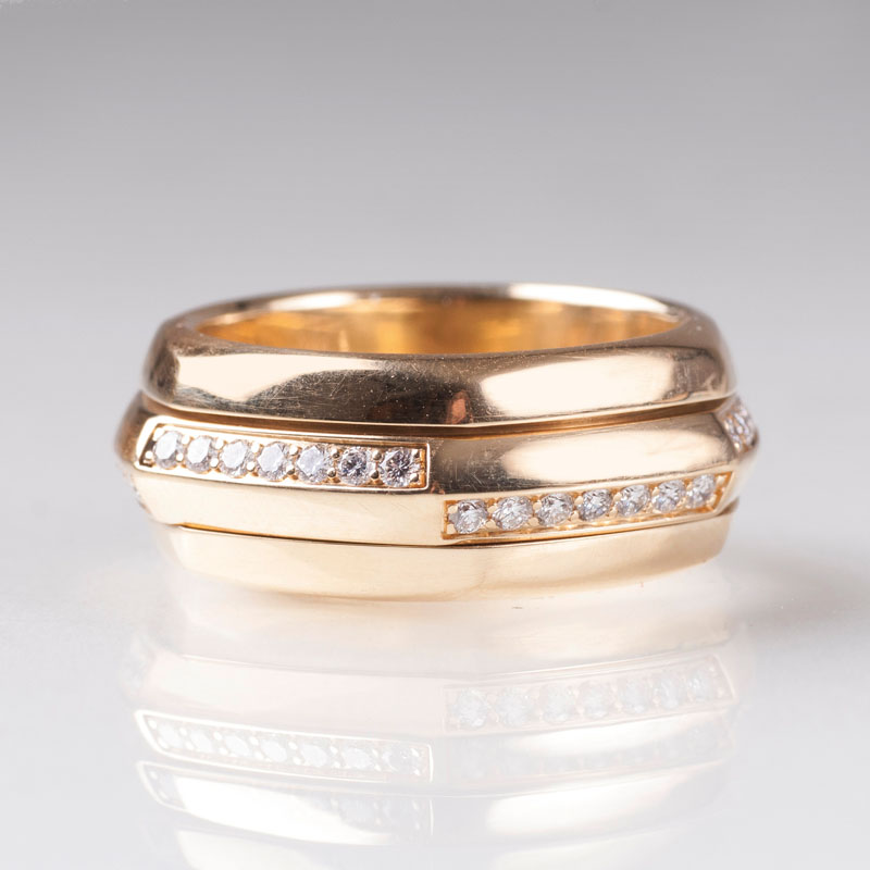A modern diamond ring by Piaget