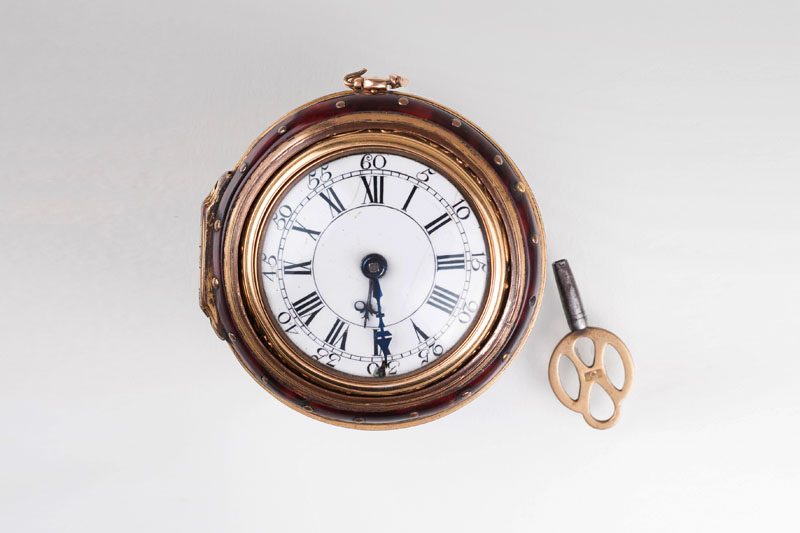 A museum Georgian Spindel pocket watch by Johnson