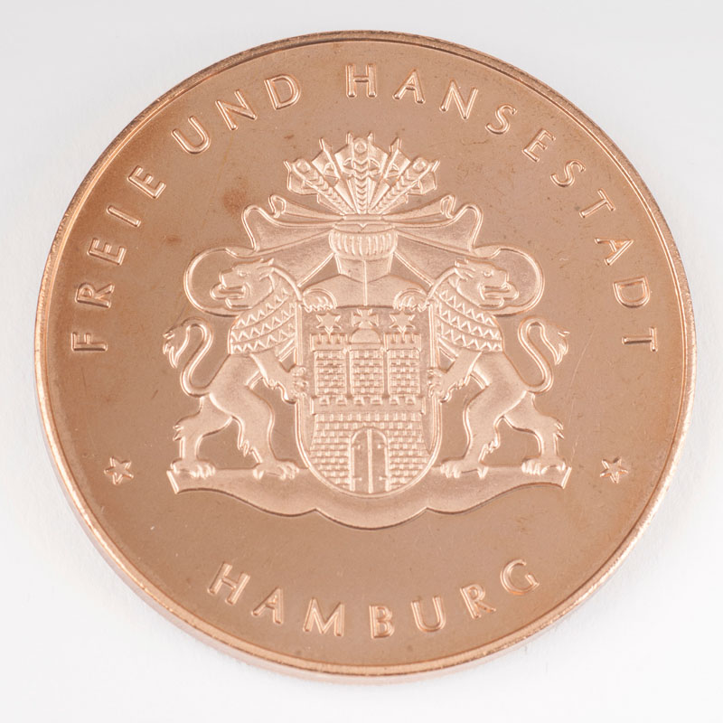 Medaille Hamburgs Hafen wird 800 - Bild 2