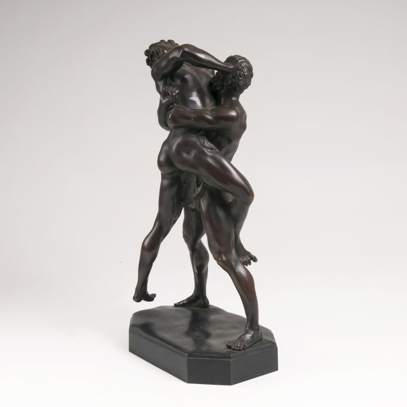 A bronze group 'Hercules and Antaeus' after Stefano Maderno - image 2