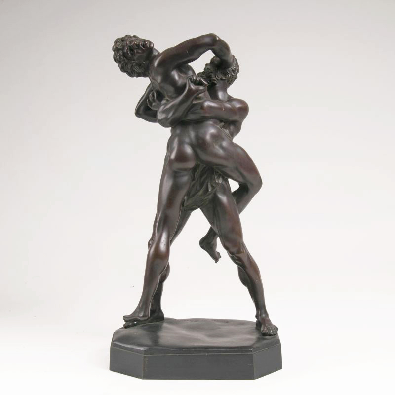 A bronze group 'Hercules and Antaeus' after Stefano Maderno - image 3