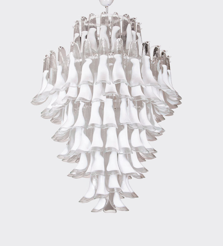 A magnificent Mazzega Murano chandelier