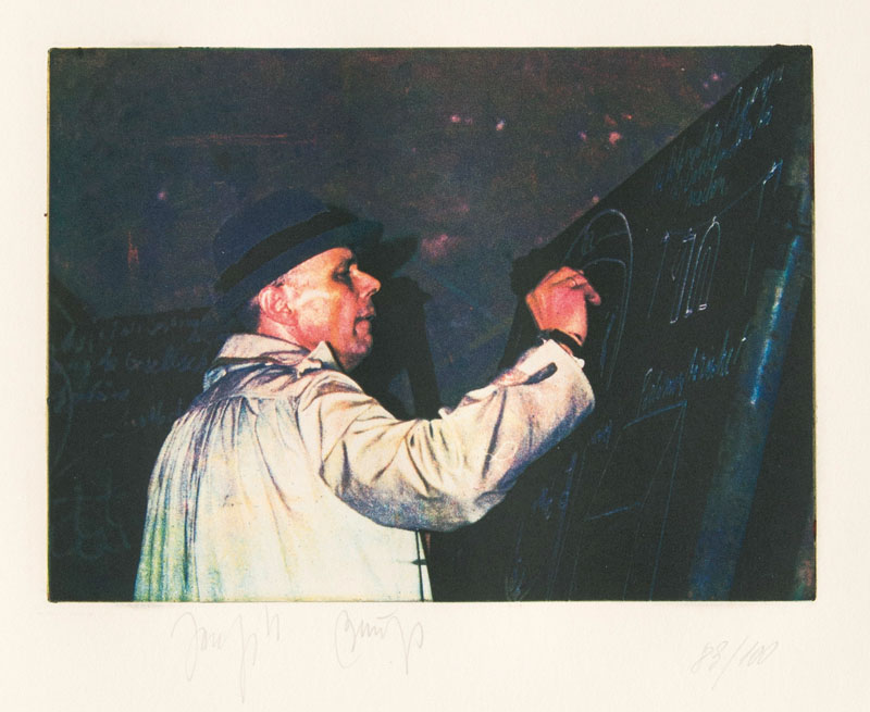 o.T. - Beuys an der Tafel