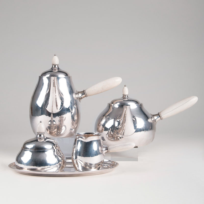 An Art Déco coffee and tea set, No. 80B, C