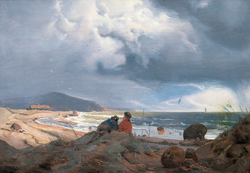 Fishermen on the Shore