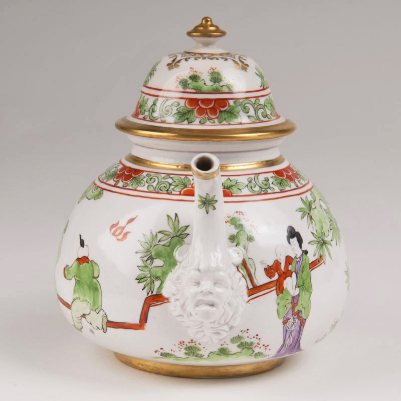 An rare early Meissen K.P.M.- tea pot with Chinoiserie - image 3