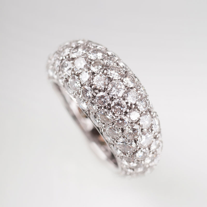 A fine, highcarat diamond ring