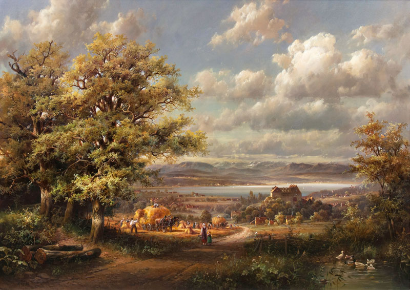 Harvest at Lake Starnberg