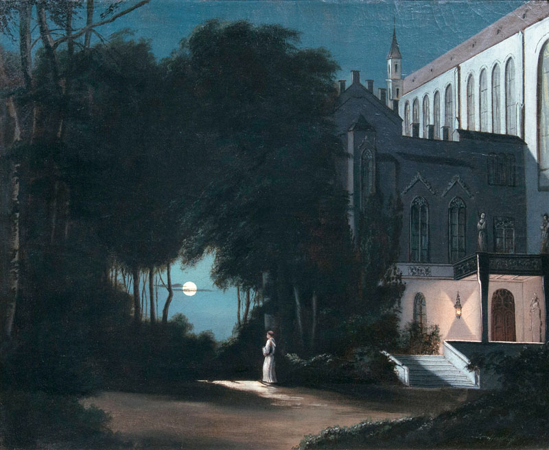 Kloster bei Nacht