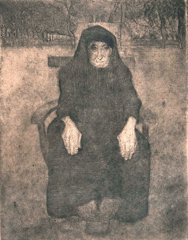 Seated Old Woman