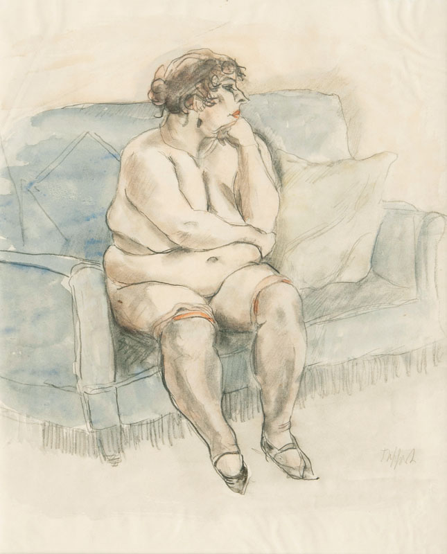 Nude on a Sofa