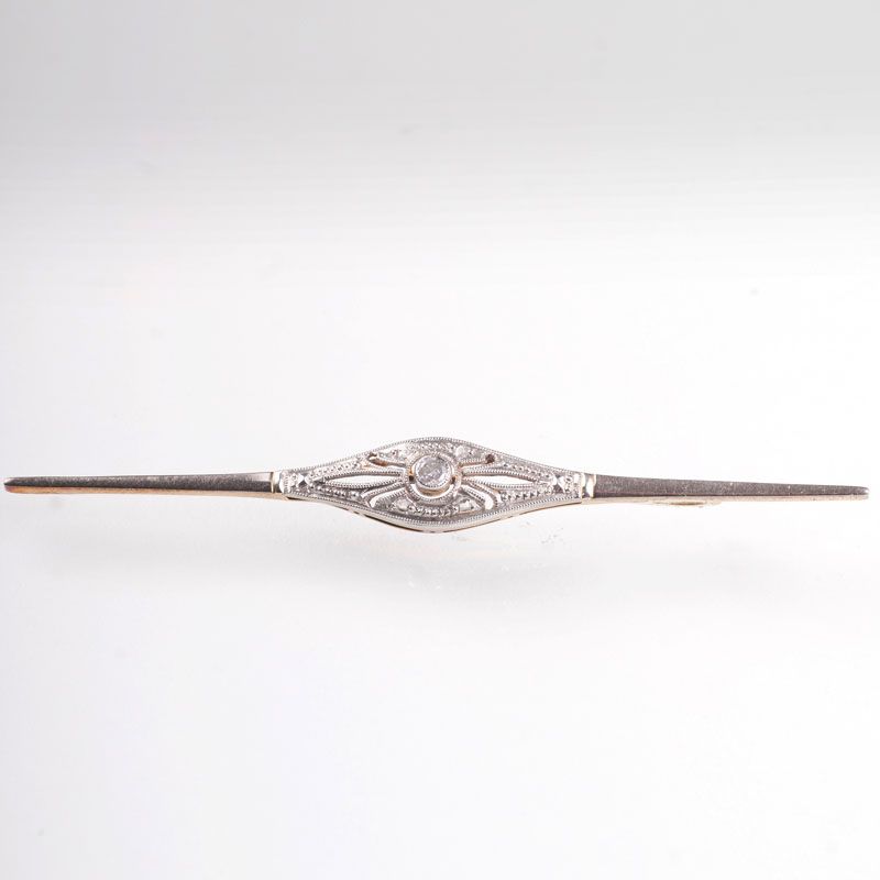Zwei Anhänger mit Diamanten und Perlen - Bild 3