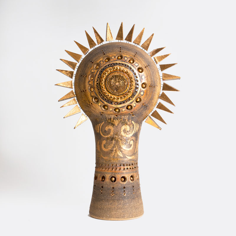 'Soleil'-Keramiktischlampe