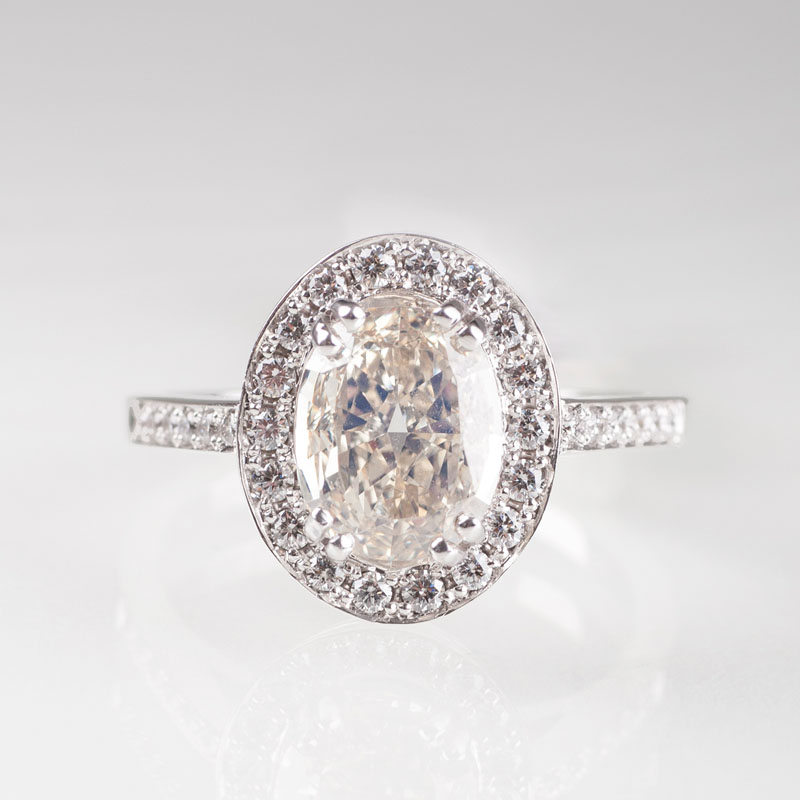 Eleganter Diamant-Brillant-Ring