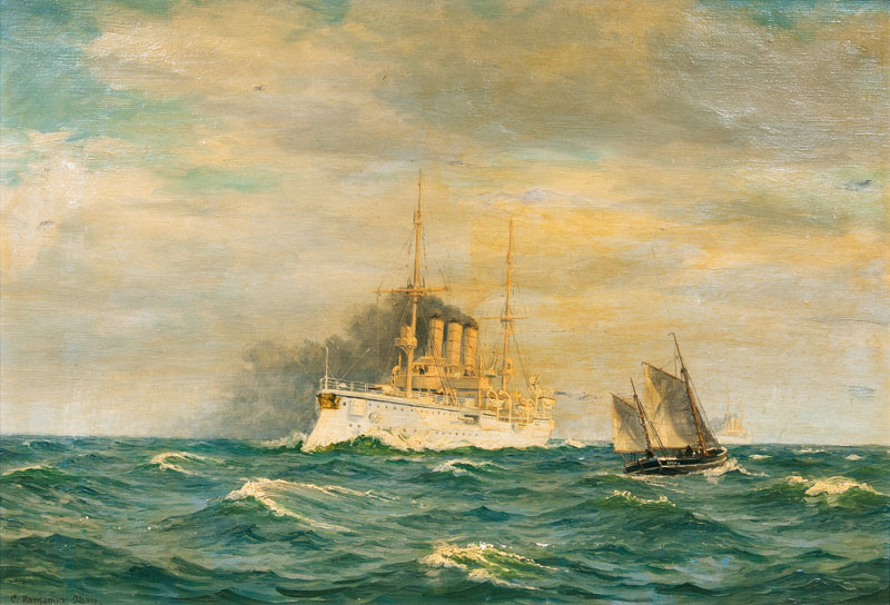 German Ironclad Warship