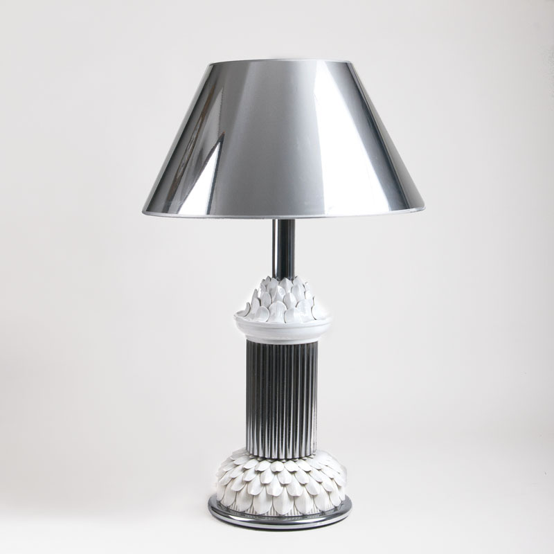 Mid-Century Artischocken-Tischlampe