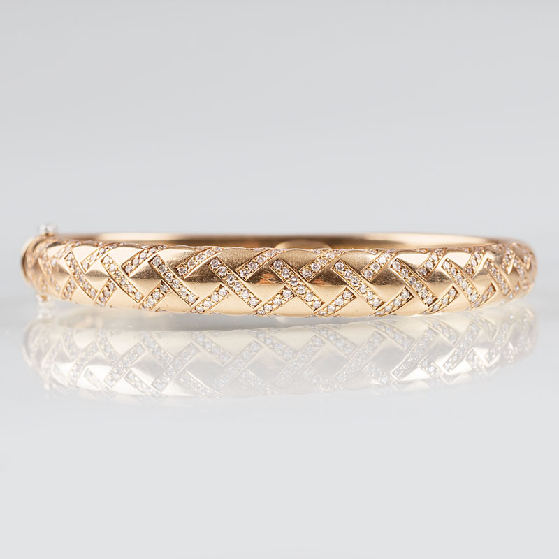 A diamond bangle bracelet by Wempe