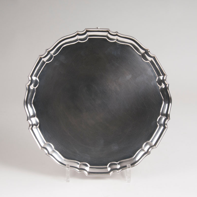 A salver in rococo style