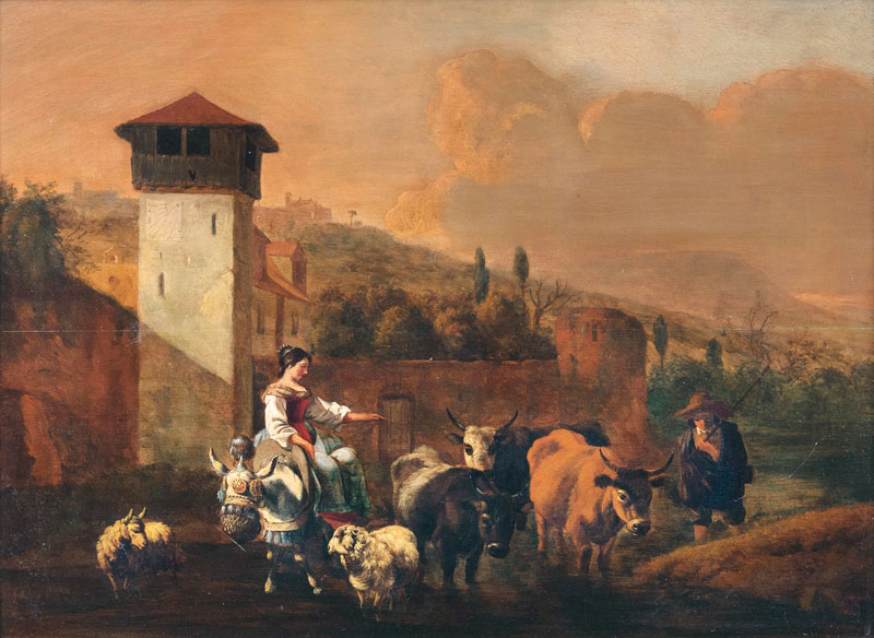 Southern Landscape with Herdsmen