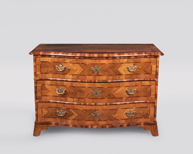 A Baroque Style Chest of Drawers