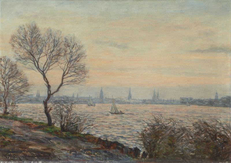 View over the Outer Alster