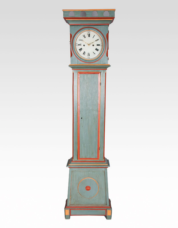 A long case clock from Bornholm