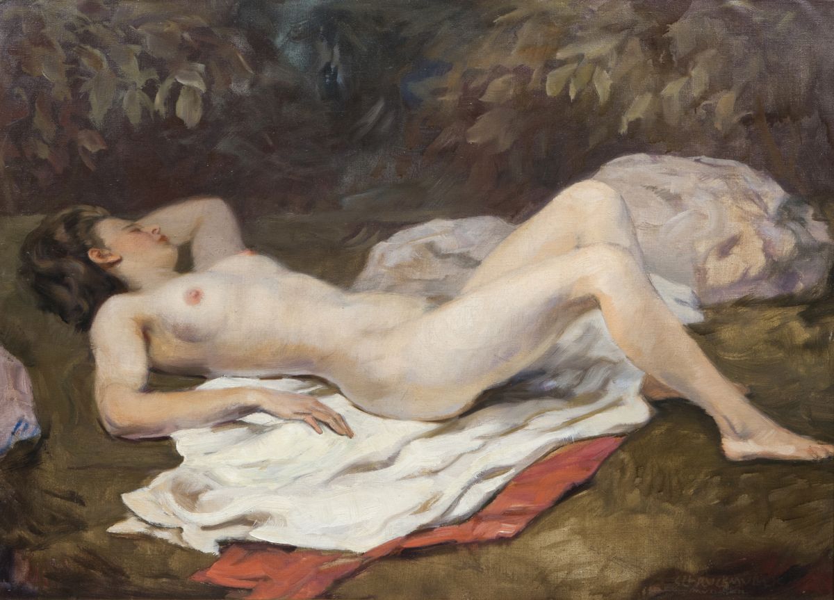 Lying Nude