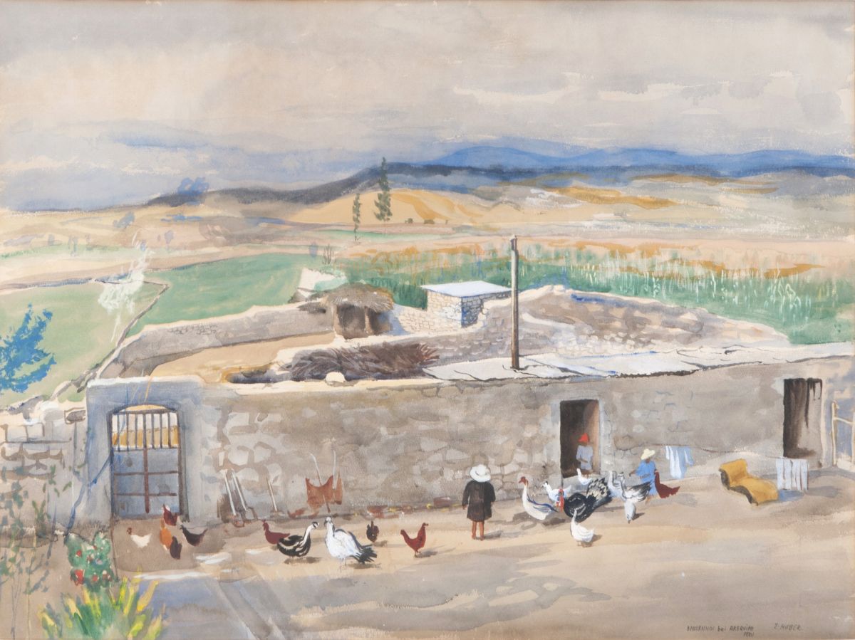 Peruvian Farmyard near Arequipa