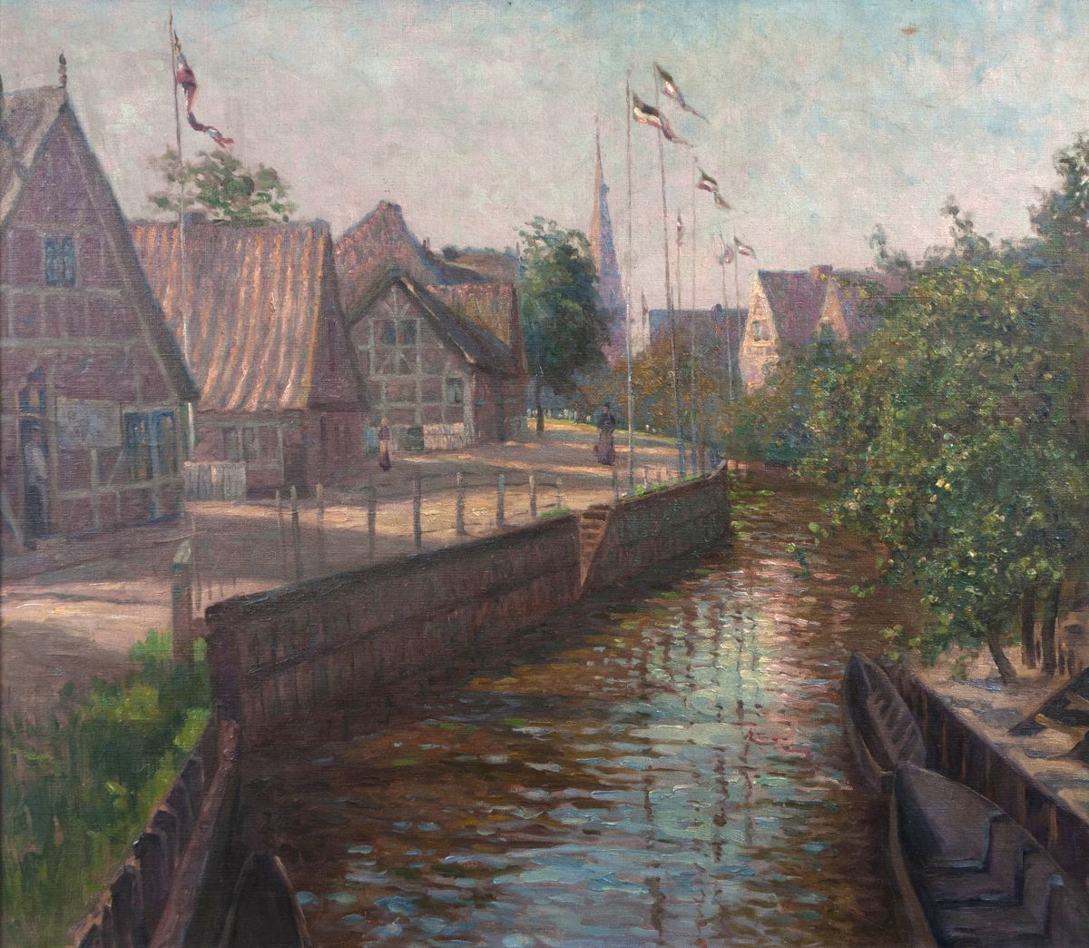 Canal in Borstel/Jork