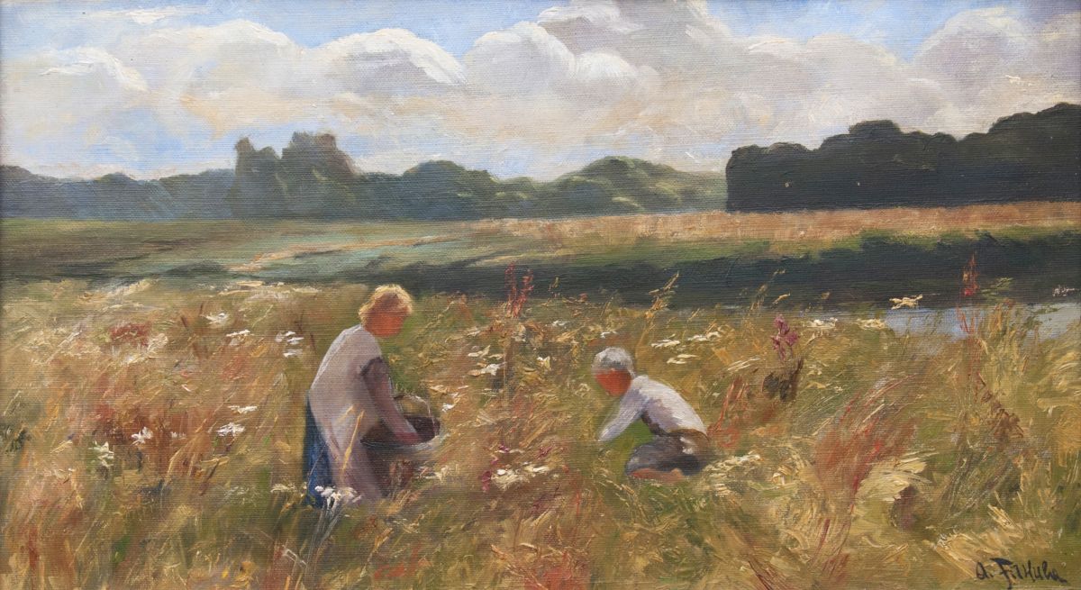 Children on a Meadow