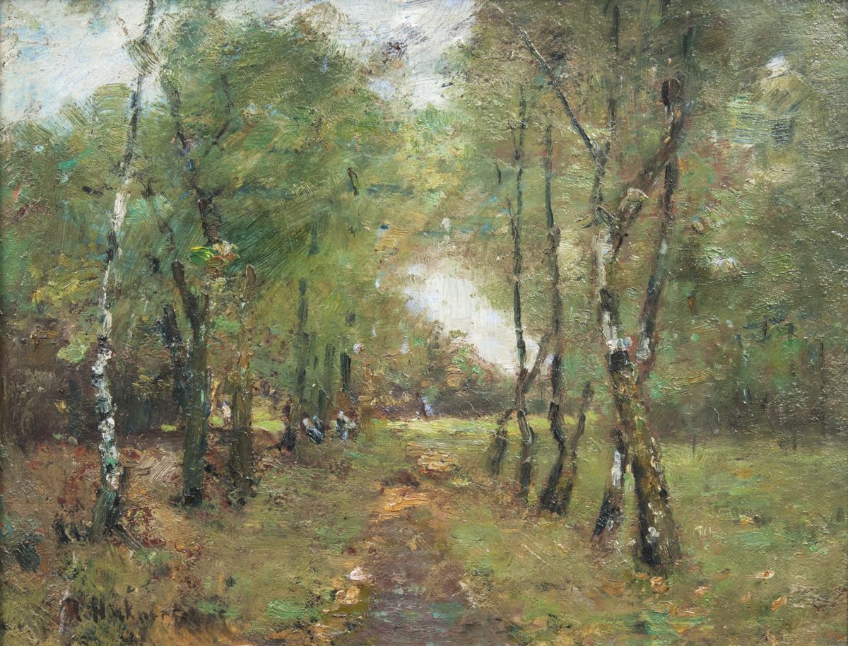 Alley of Birches near Wedel