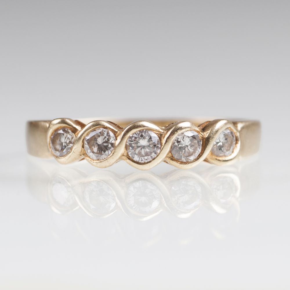 A petite diamond ring - image 3