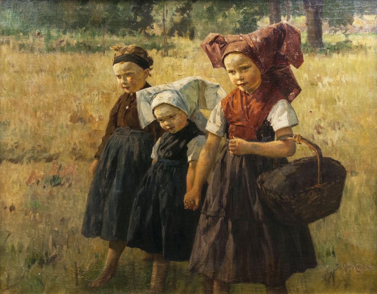 Girls from the Spreewald Region