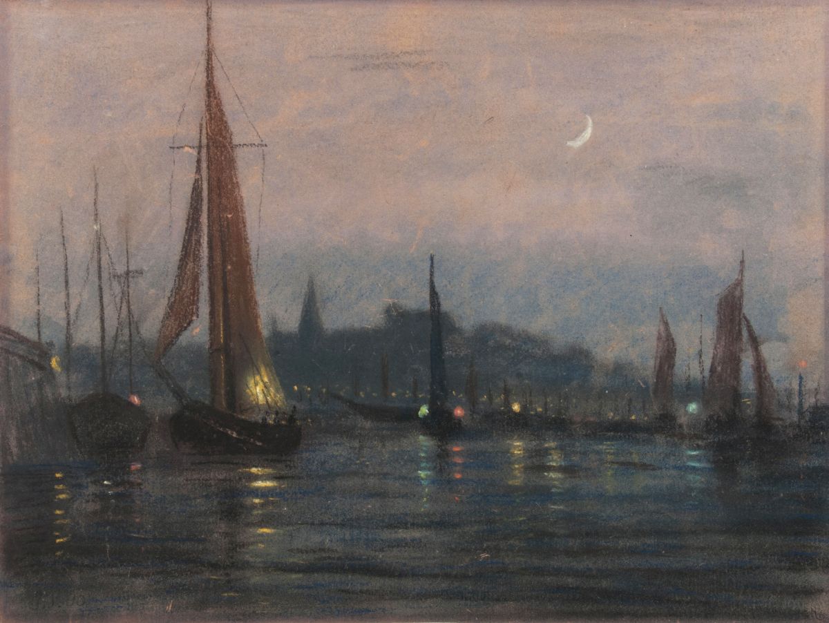 Abend im Hafen