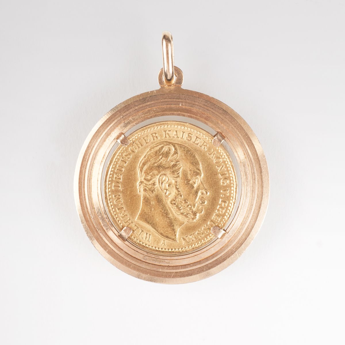 A Roman Empire coin as pendant